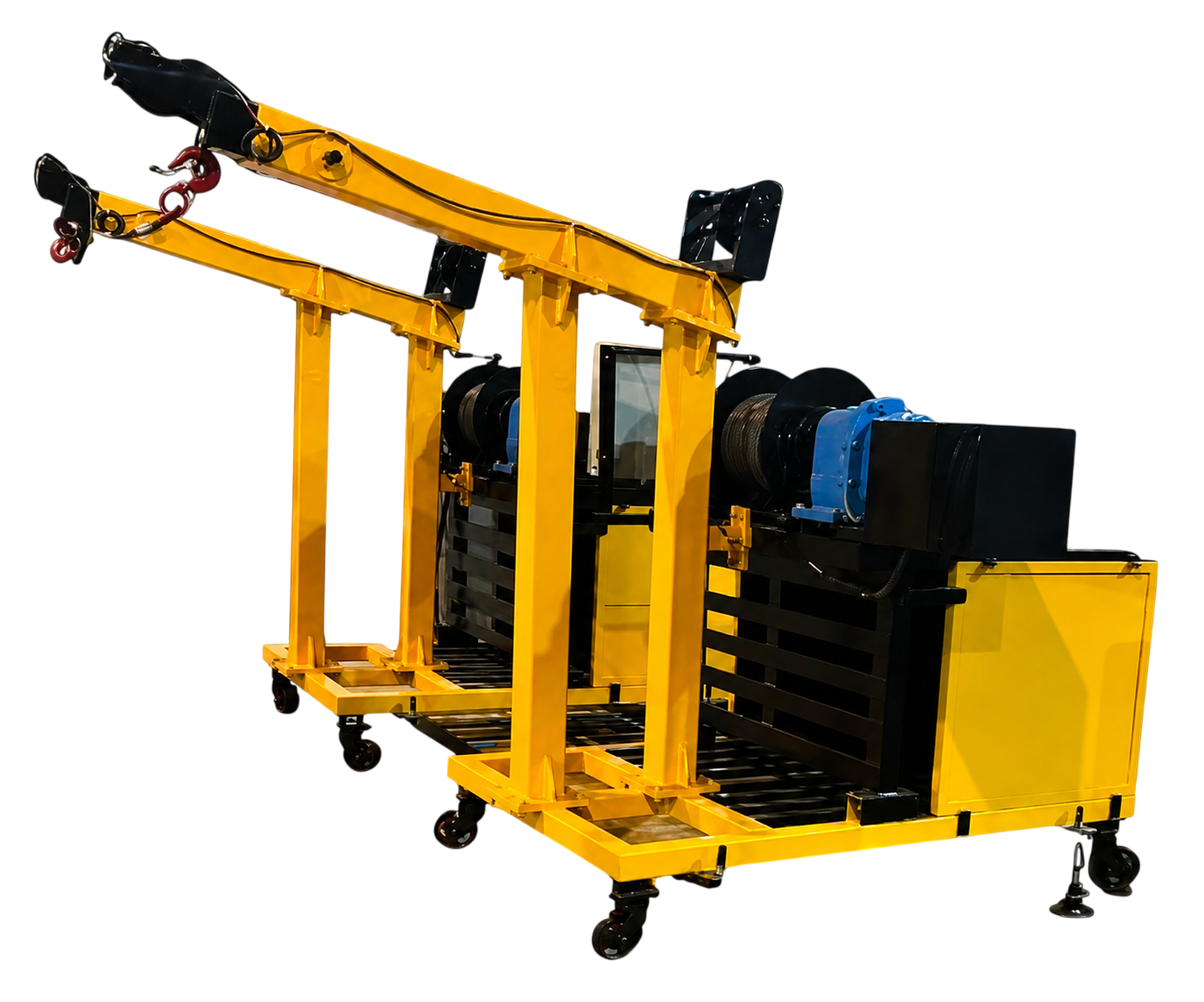 Wire-rope hoist crab unit assembled at the SVIND works